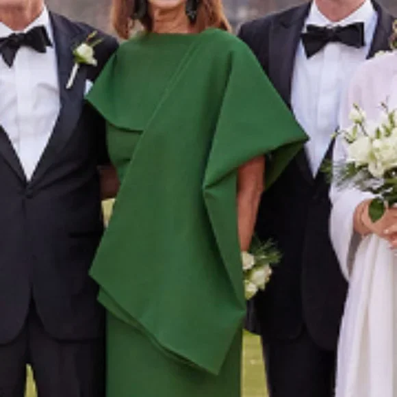 EMILIA WICKSTEAD - Liza crêpe gown - Picture 3 of 4